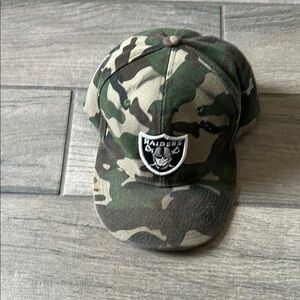 NFL Camouflage Raiders Hat